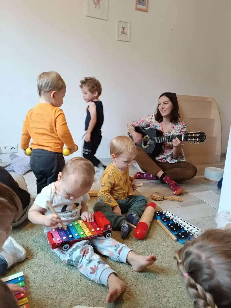 Zajęcia muzyczne Gordonki dla niemowląt